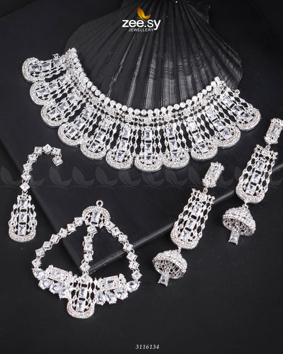 Ariana Bridal Sets -  Zeesy Bridal Set - Original Designer Dress - House of Maryam