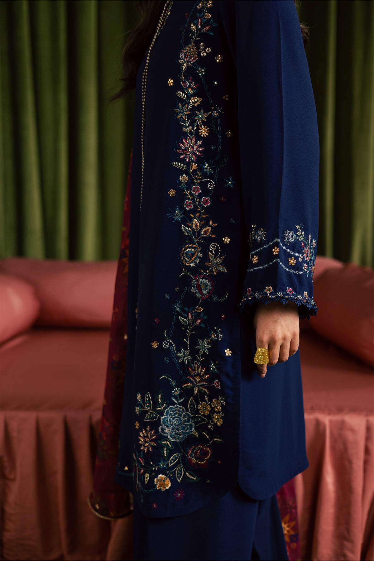 Batik | Gulmohar Festive Eid Edit 26' | Simona 3Pc-10