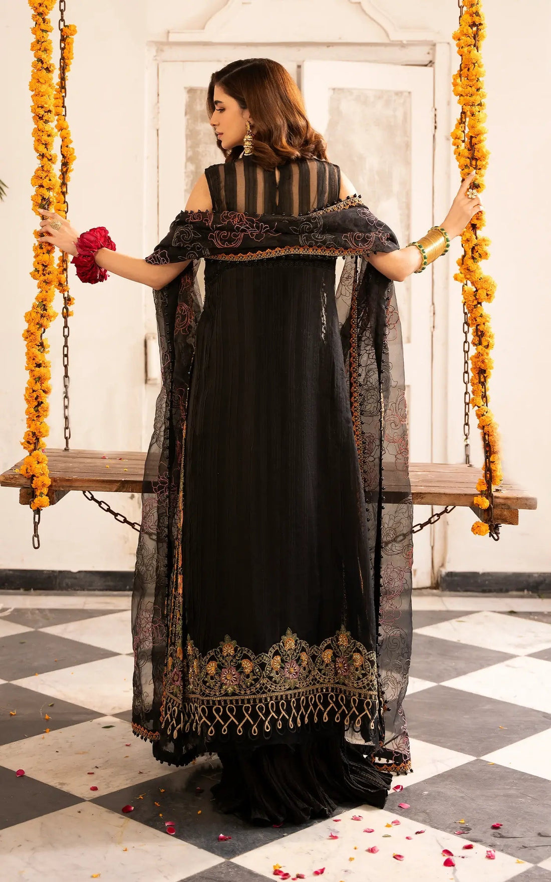 Asifa and Nabeel | Sunehri Eid 25 | Sitara-(SEF25-03) -  Asifa and Nabeel Ladies Clothes -  House of Maryam