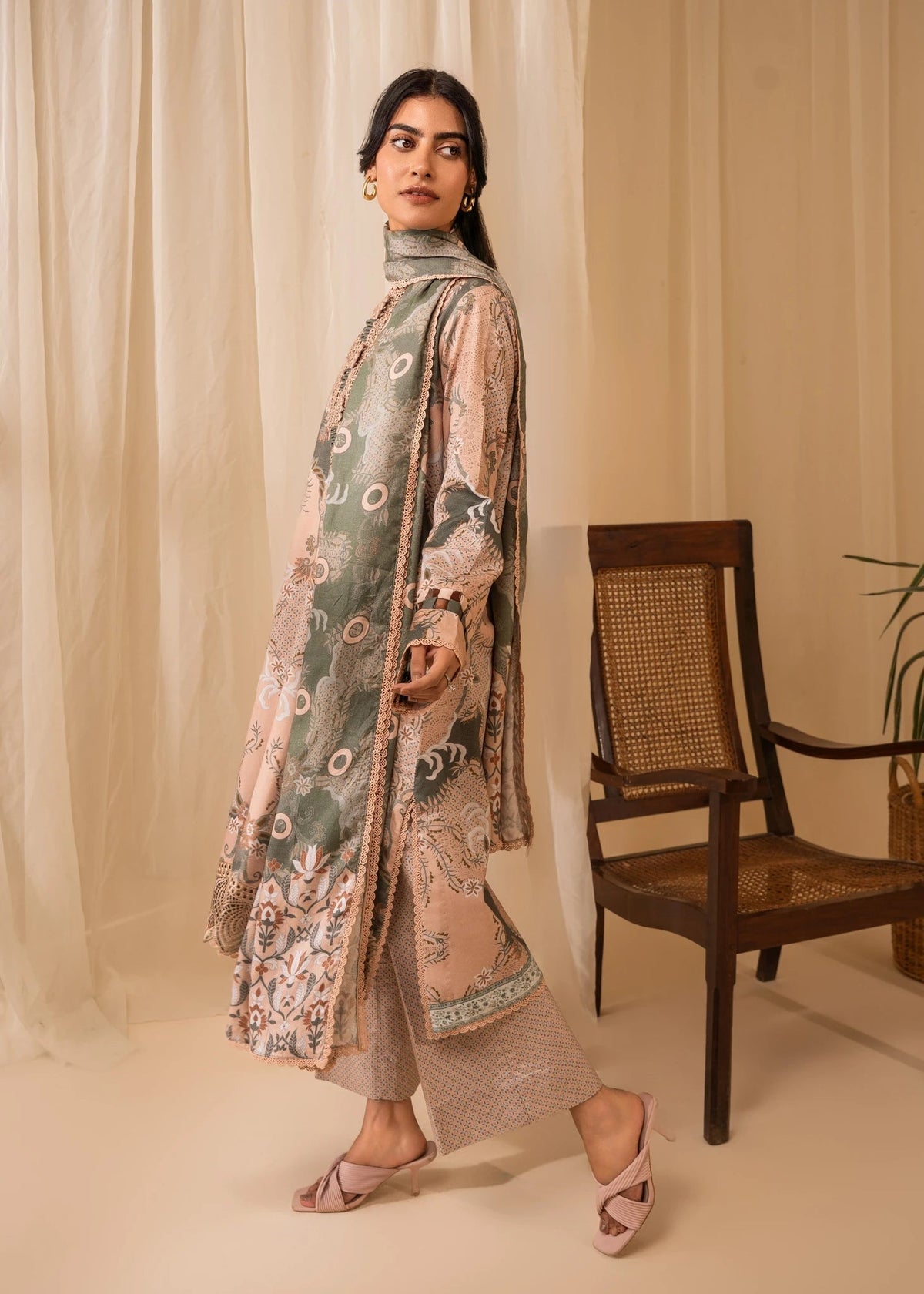 Nureh | Shades of Winter | ZARA (AZ-06) -  Nureh Ladies Clothes - Original Designer Dress - House of Maryam