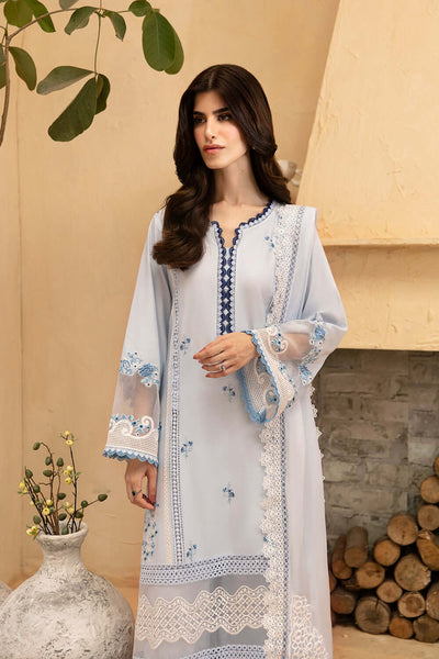 Azure | Luxury Lawn 26 | Skyline Serenity