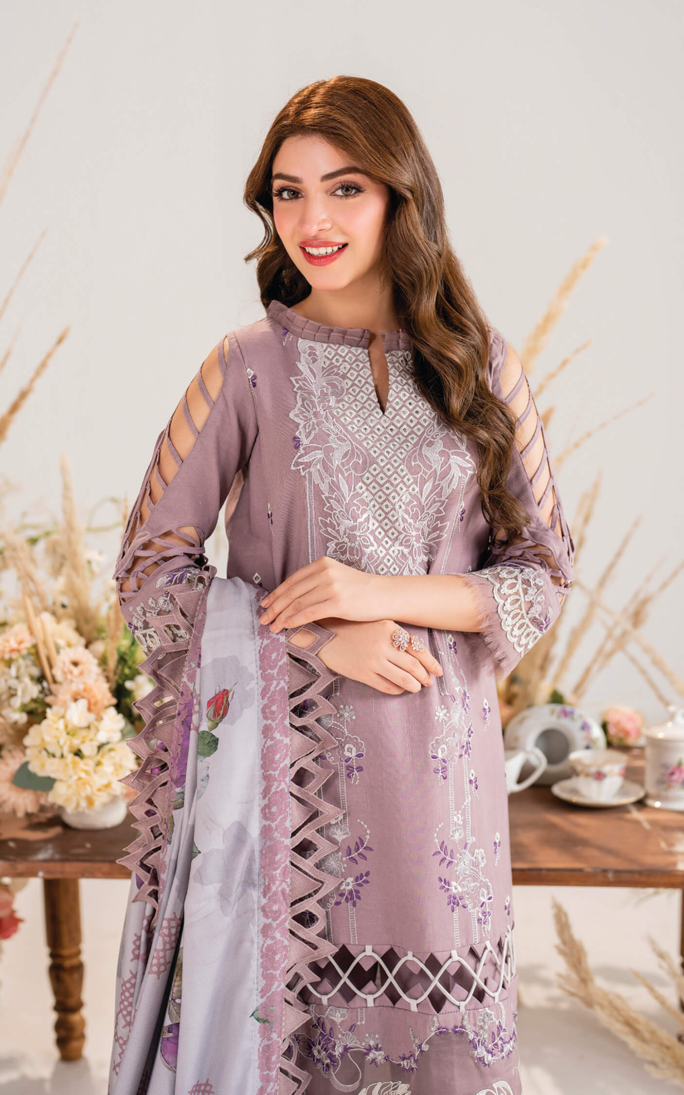 Asifa and Nabeel | Winter Meraki 24 | Sombre-MW-04 -  Asifa and Nabeel Ladies Clothes - Original Designer Dress - House of Maryam