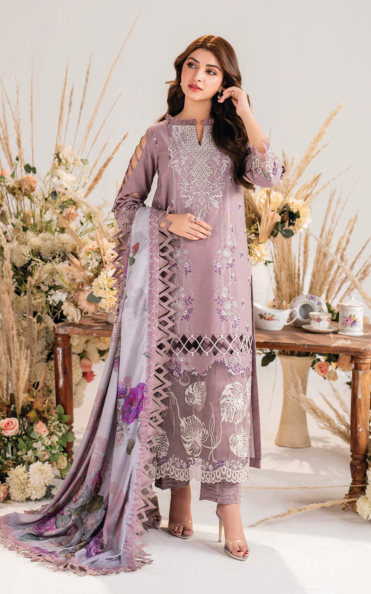 Asifa and Nabeel | Winter Meraki 24 | Sombre-MW-04 -  Asifa and Nabeel Ladies Clothes - Original Designer Dress - House of Maryam
