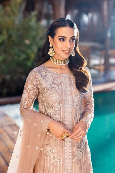 Azure | Embroidered Formals | Star Dazzle -  Azure Formal - Original Designer Dress - House of Maryam
