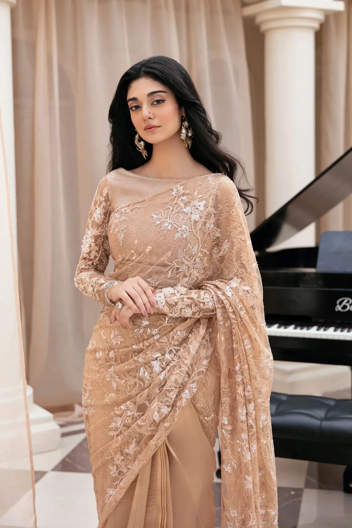 Musferah Saad | Symphony Wedding Formals | Sublime Rose-4
