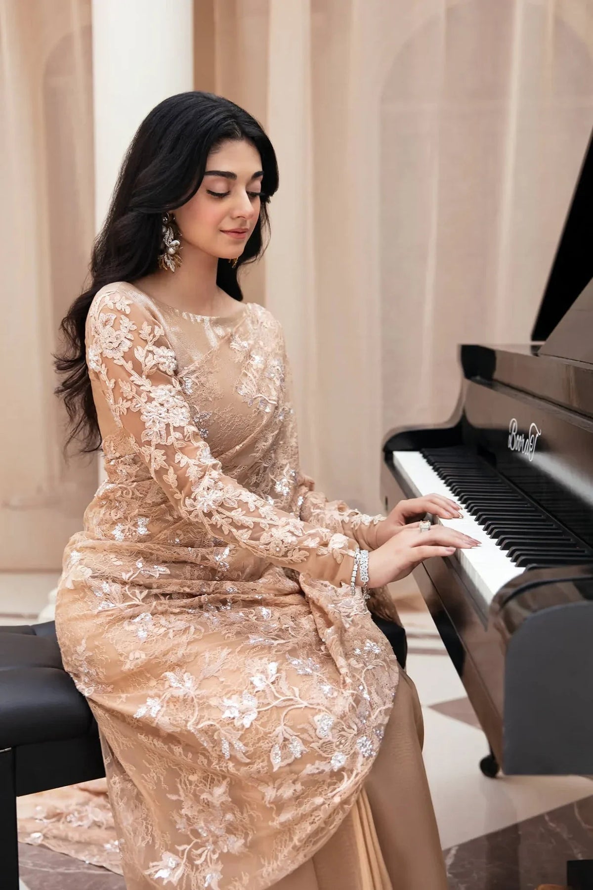 Musferah Saad | Symphony Wedding Formals | Sublime Rose-6