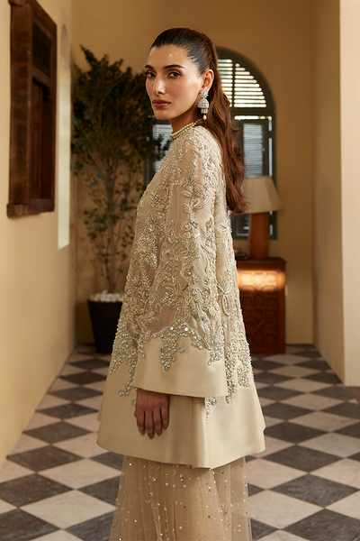 Suffuse Irene embellished short shirt and sharara, photo 5