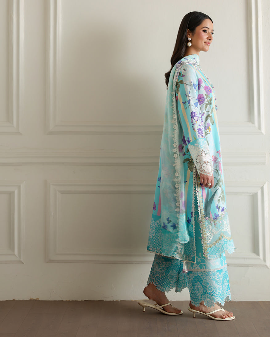 Roheenaz | Sunlit Tales Printed Embroidered Edit | Sunbeam story-2