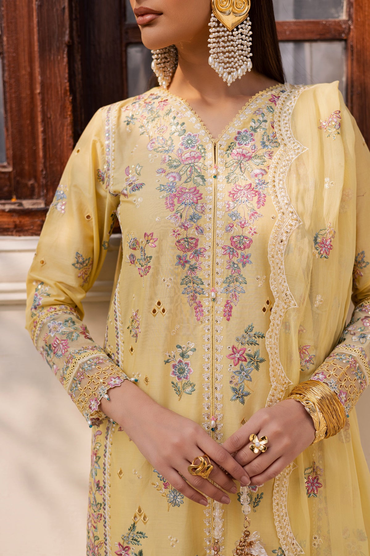 Batik | Feyre Luxury Lawn Eid Edit 26' | Sundip 3Pc-8