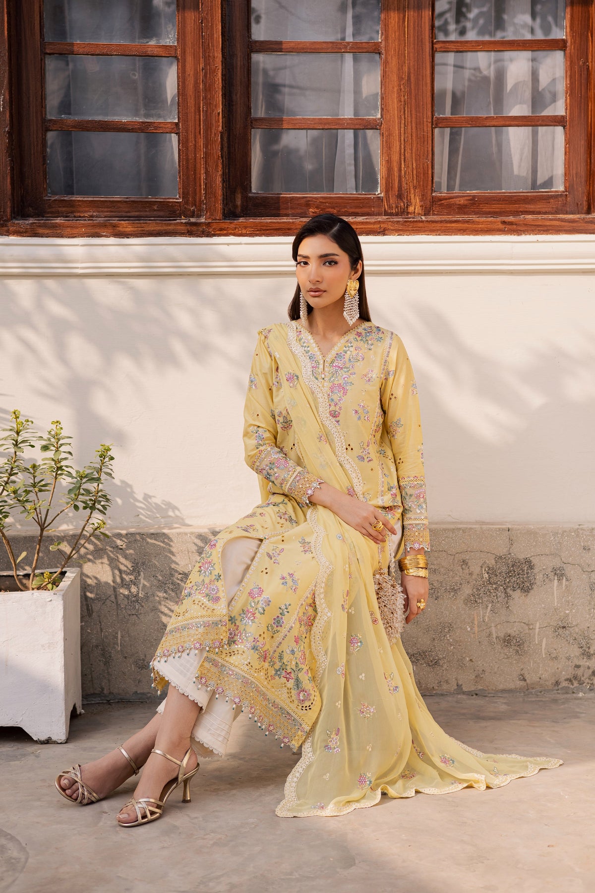 Batik | Feyre Luxury Lawn Eid Edit 26' | Sundip 3Pc-3