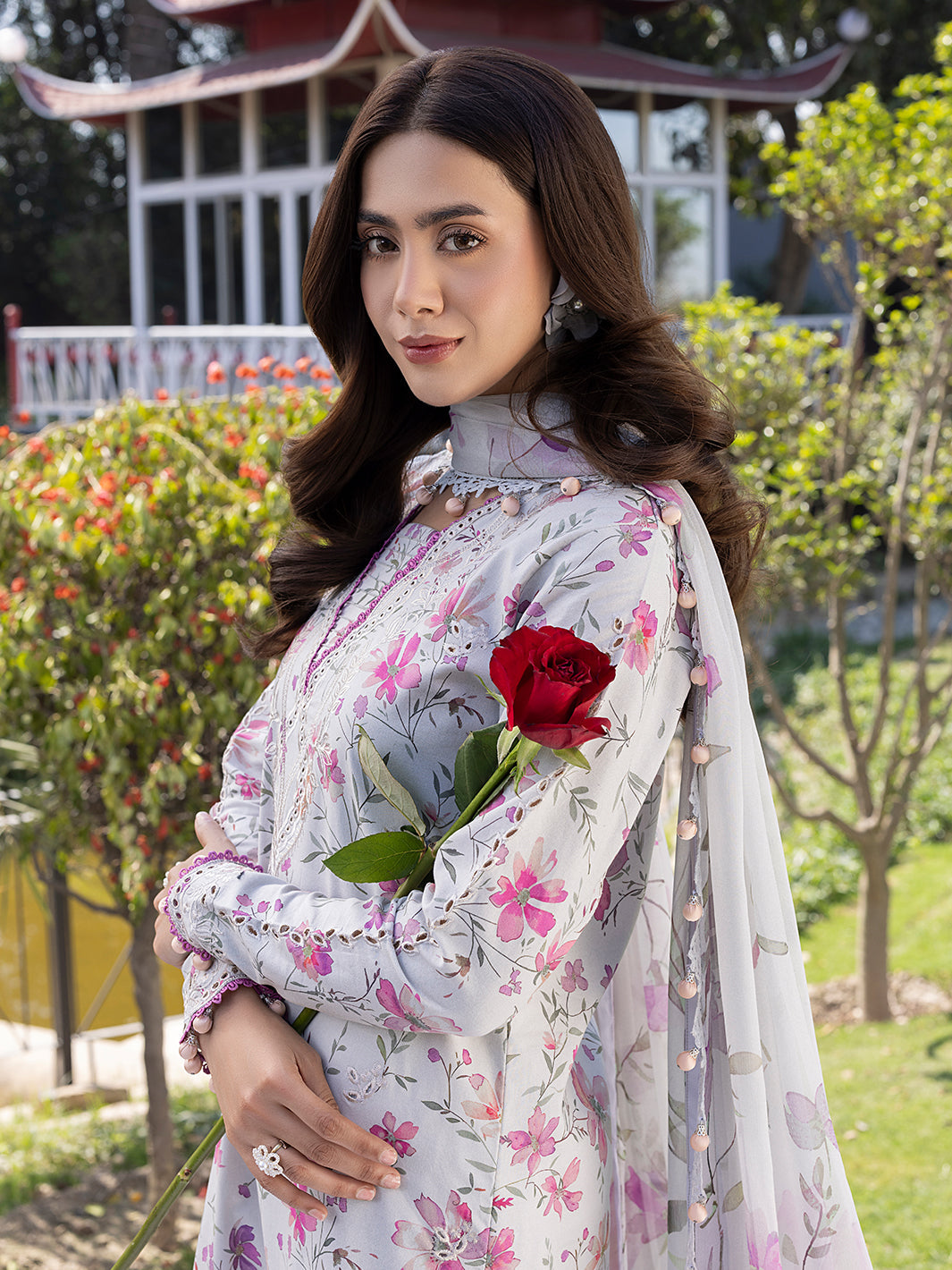 Izel | Oh Spring Lawn 25 | SUNLIT -  Izel Ladies Clothes - Original Designer Dress - House of Maryam