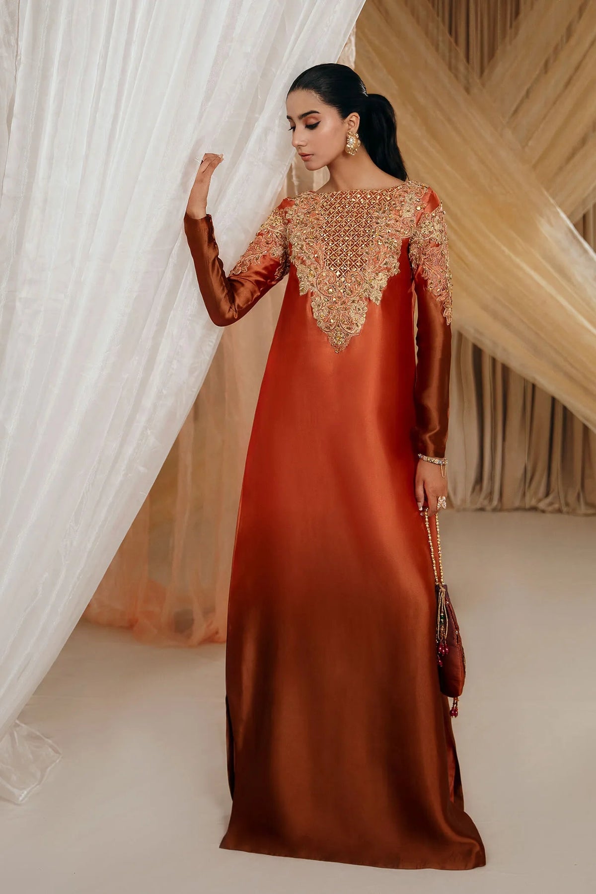 Musferah Saad | Mystere Formals | Sunset Glow-5