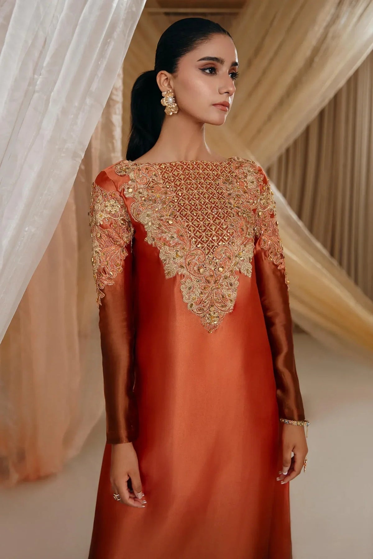 Musferah Saad | Mystere Formals | Sunset Glow-4
