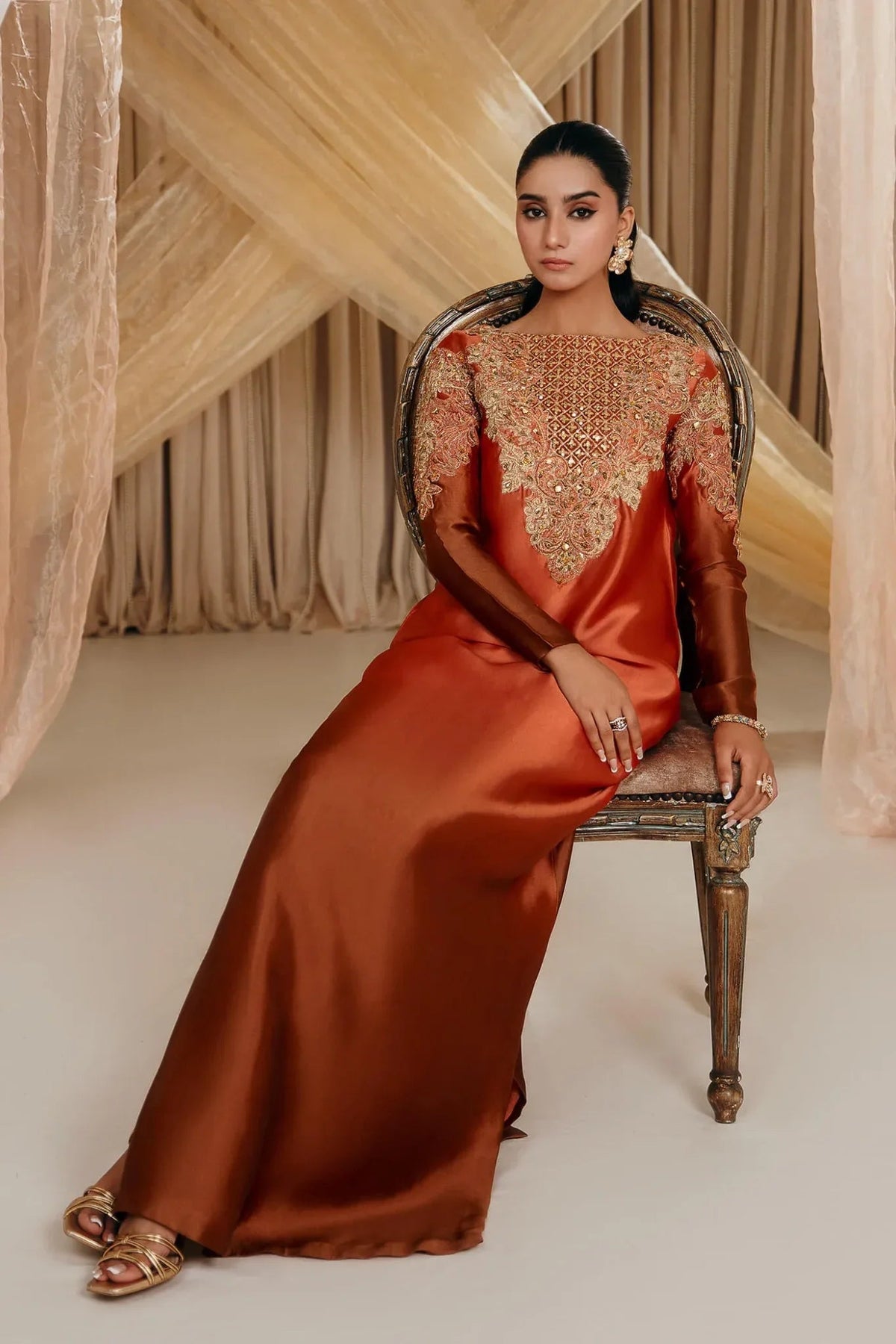 Musferah Saad | Mystere Formals | Sunset Glow-6