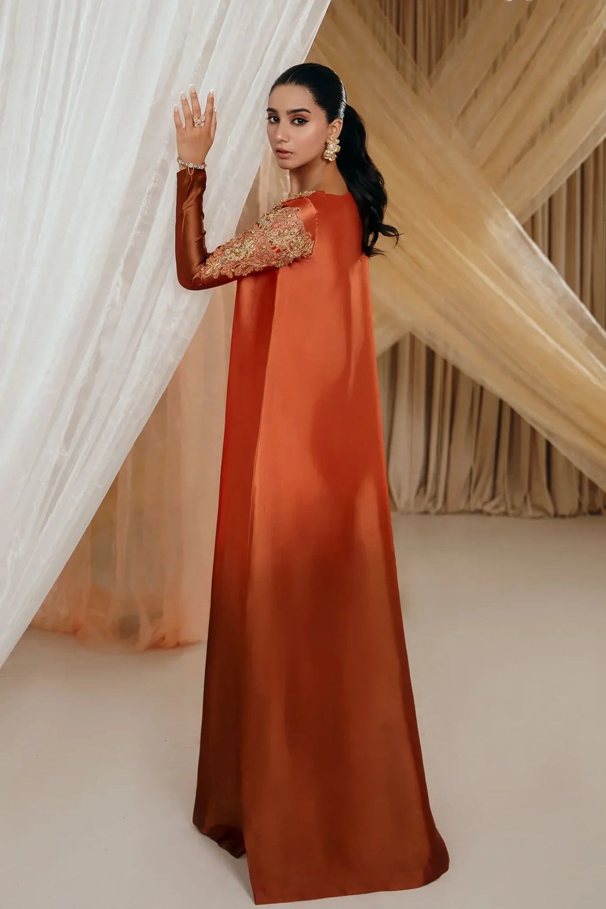 Musferah Saad | Mystere Formals | Sunset Glow-2