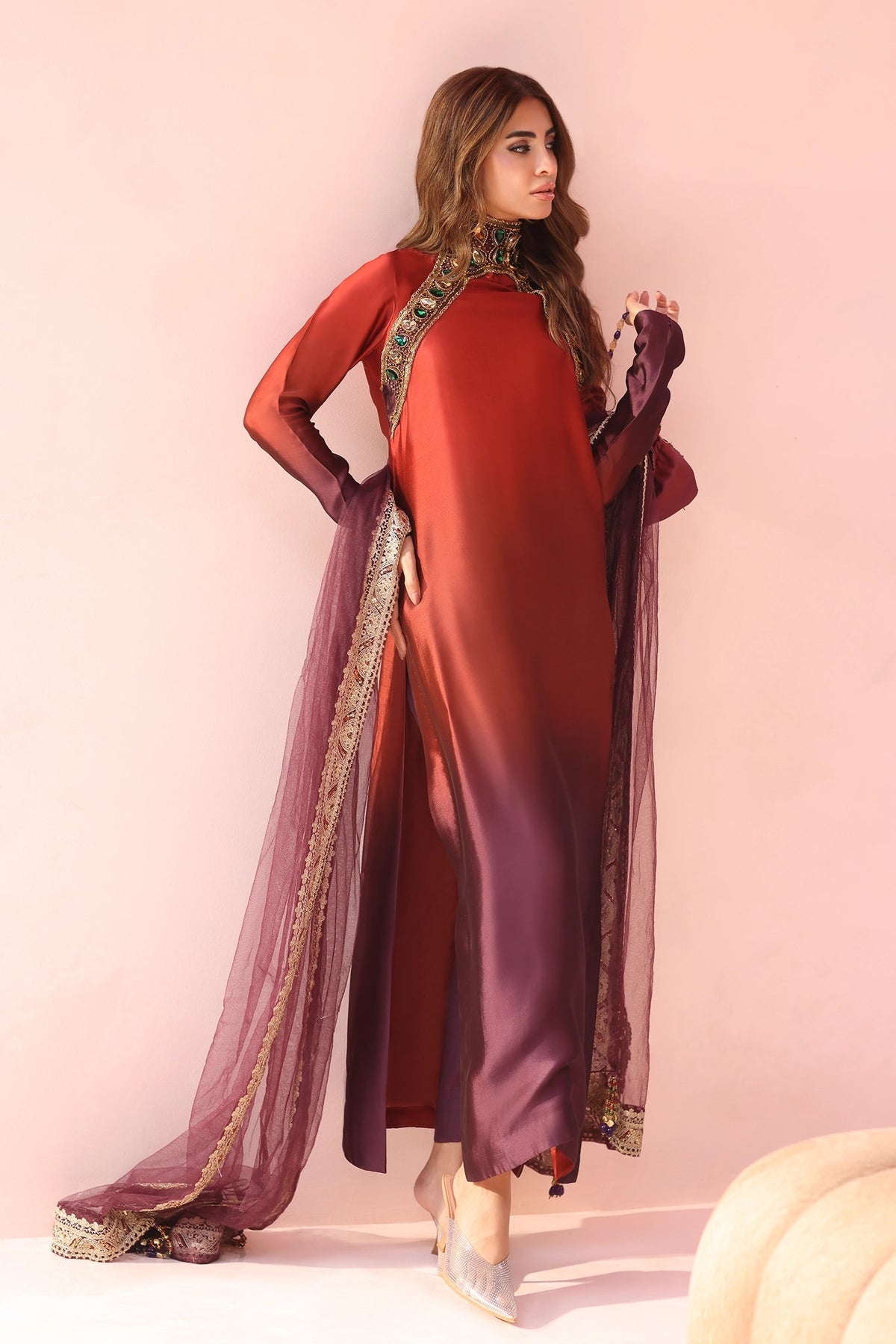 Musferah Saad | Eterna Formals | Sunset Ombre-4