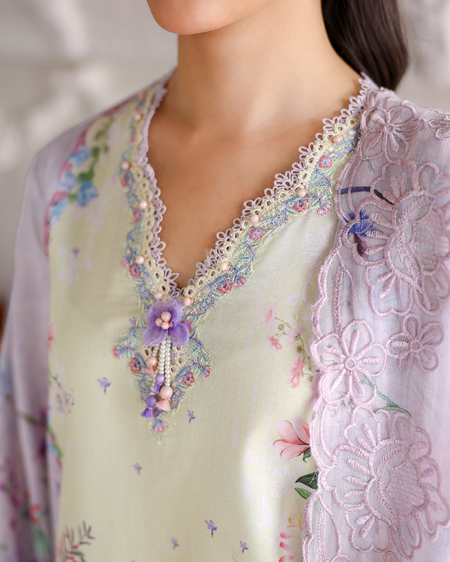 Roheenaz | Sunlit Tales Printed Embroidered Edit | Sunveil-3