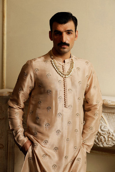 Republic By Omar Farooq | Luxury Rtw | "Faris" Kurta Pajama -  Republic by Omar Farooq Luxury RTW - Original Designer Dress - House of Maryam