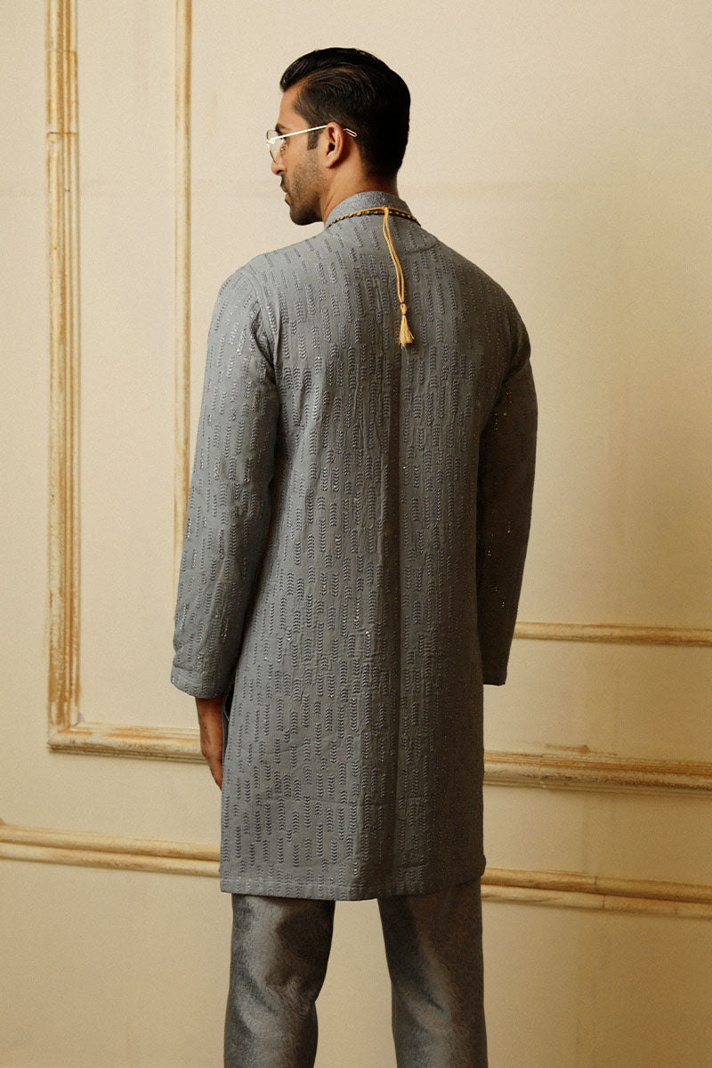 Republic By Omar Farooq | Luxury Rtw | "Murat" Kurta Pajama -  Republic by Omar Farooq Luxury RTW - Original Designer Dress - House of Maryam