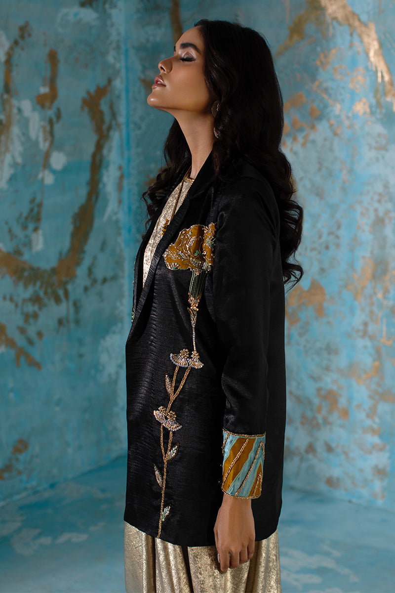 Wardha Saleem | Luxury Pret Fusion Wear | NOVA LUX - JACKET -  Wardha Saleem Ladies Clothes - Original Designer Dress - House of Maryam