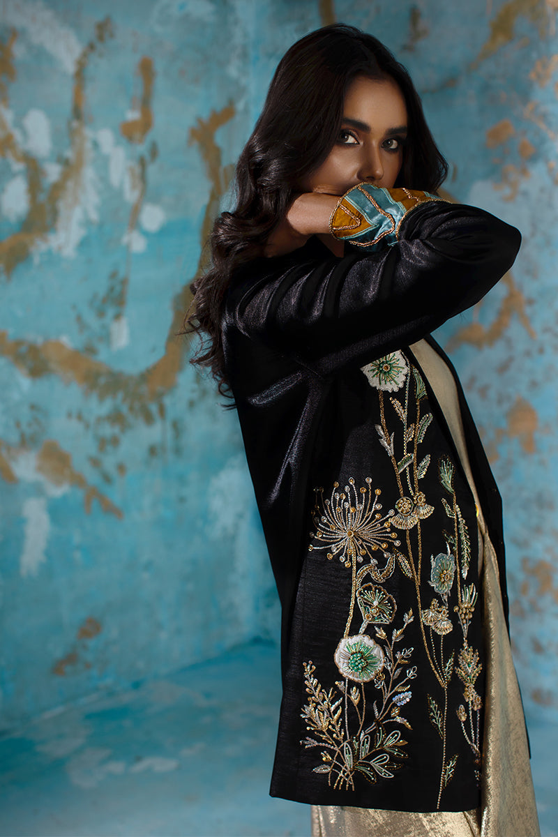 Wardha Saleem | Luxury Pret Fusion Wear | NOVA LUX - JACKET -  Wardha Saleem Ladies Clothes - Original Designer Dress - House of Maryam