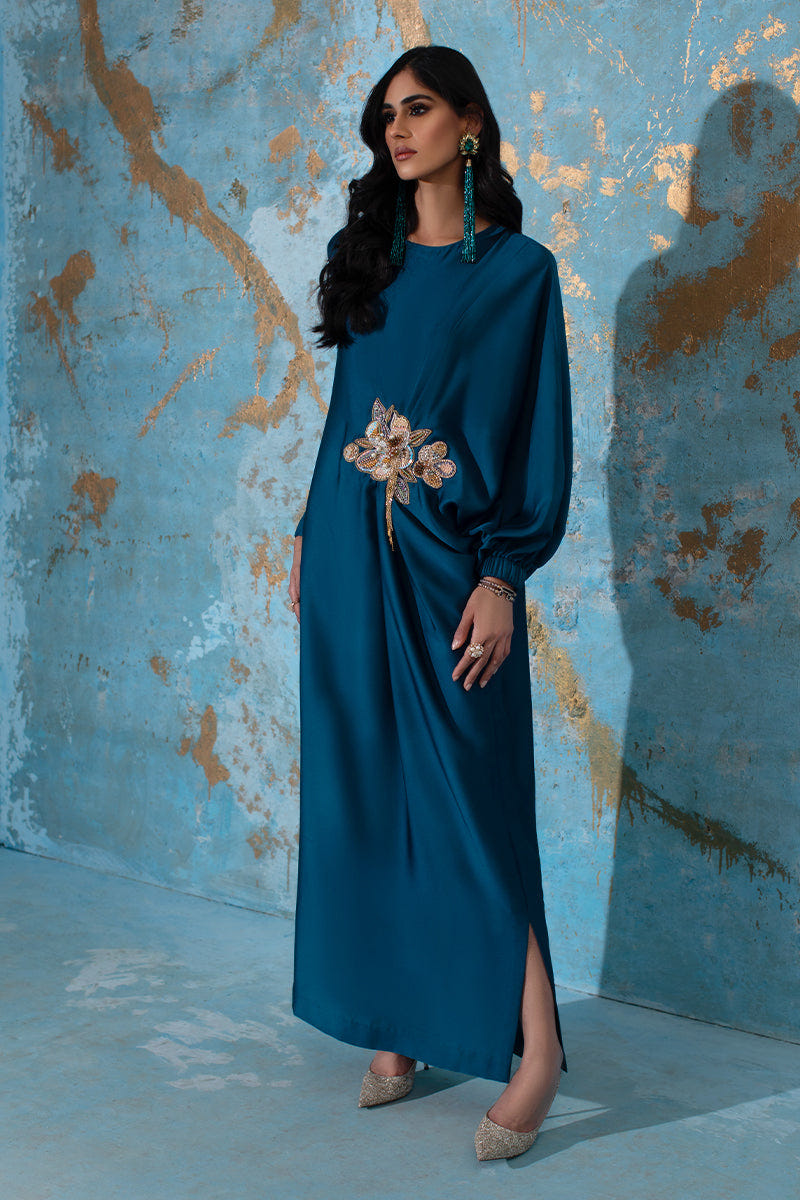 Wardha Saleem | Luxury Pret Fusion Wear | AVA - KAFTAN -  Wardha Saleem Ladies Clothes - Original Designer Dress - House of Maryam