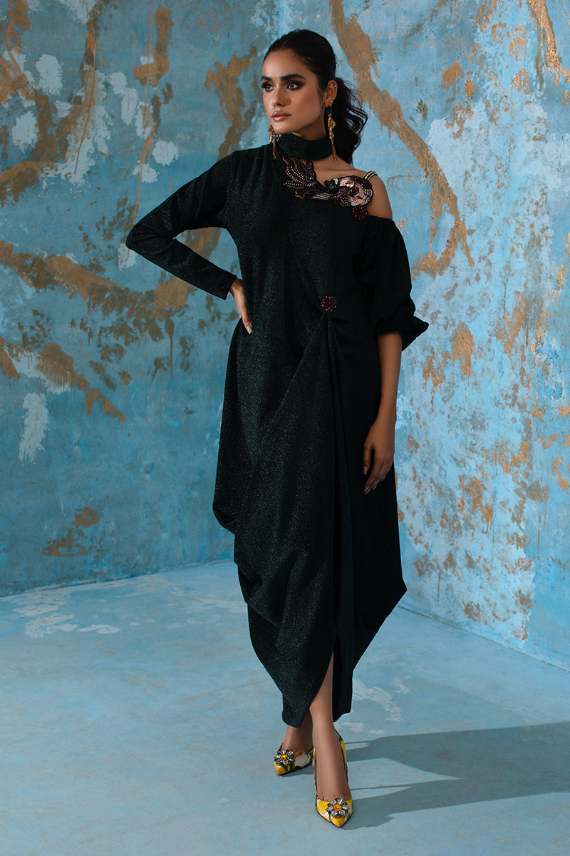 Wardha Saleem | Luxury Pret Fusion Wear | IVY - FORMAL DRAPE -  Wardha Saleem Ladies Clothes - Original Designer Dress - House of Maryam