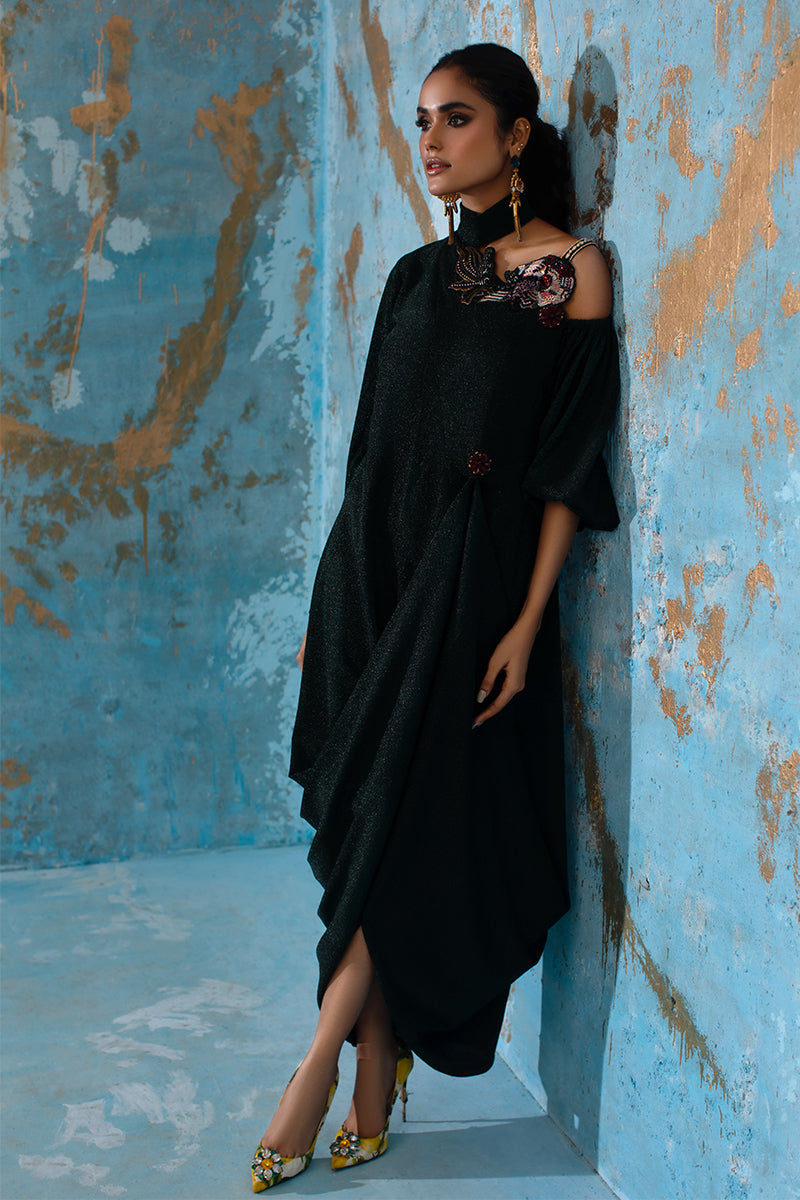Wardha Saleem | Luxury Pret Fusion Wear | IVY - FORMAL DRAPE -  Wardha Saleem Ladies Clothes - Original Designer Dress - House of Maryam