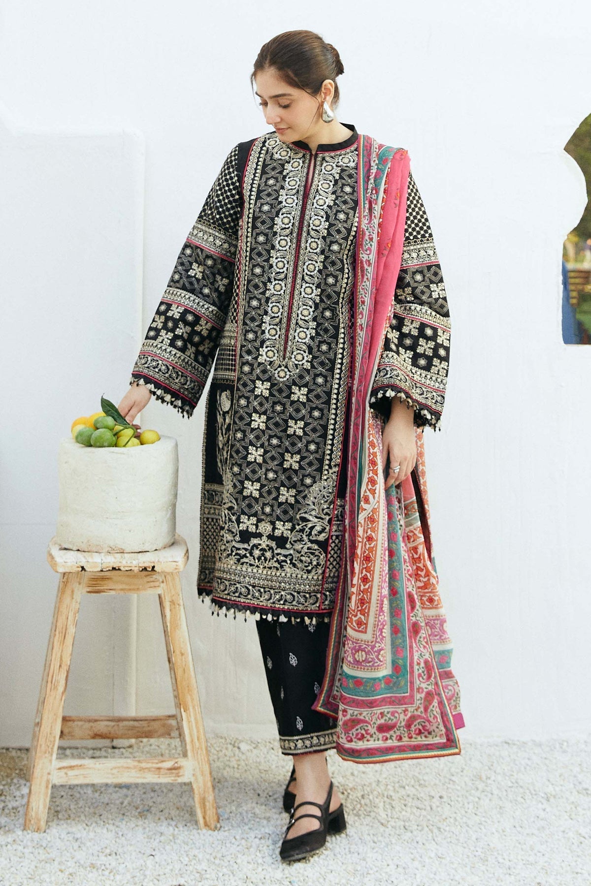 Zara Shahjahan | Coco Lawn Eid Edit 24 | TAJ-D6 -  Zara Shahjahan Luxury - Original Designer Dress - House of Maryam