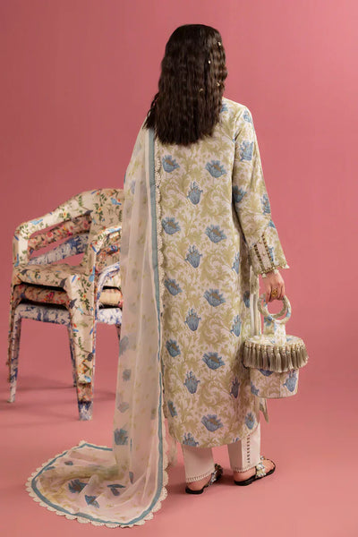 Alizeh | Sheen Lawn Prints 24 | Tesoro -  Alizeh Luxury - Original Designer Dress - House of Maryam