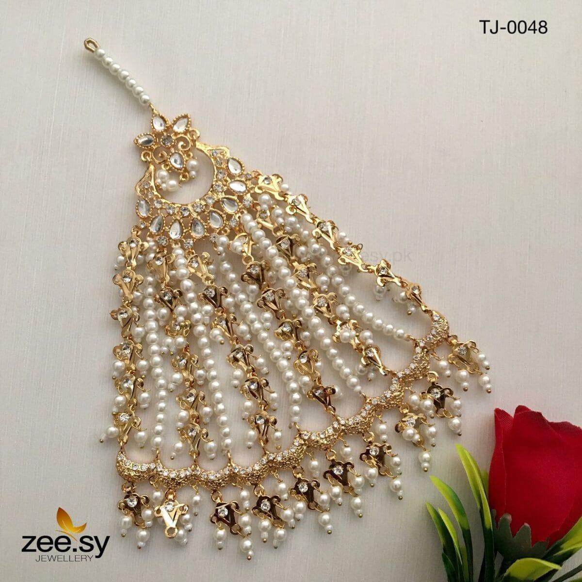 Peacock Jhumar-0048 -  Zeesy jhumar - Original Designer Dress - House of Maryam