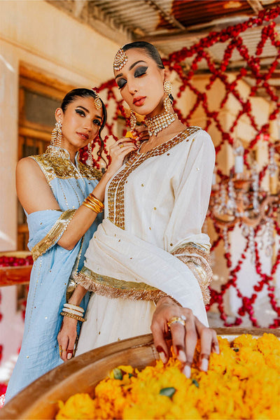 The Pink Tree Company | Gota Tikli | GULLU BAND -  The Pink Tree Company Formal - Original Designer Dress - House of Maryam