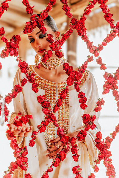 The Pink Tree Company | Gota Tikli | RANI HAAR -  The Pink Tree Company Formal - Original Designer Dress - House of Maryam
