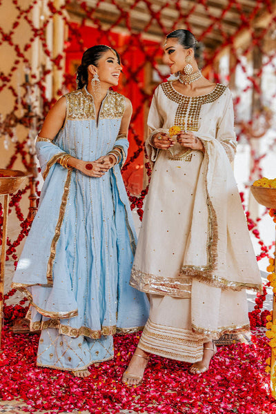 The Pink Tree Company | Gota Tikli | GULLU BAND -  The Pink Tree Company Formal - Original Designer Dress - House of Maryam