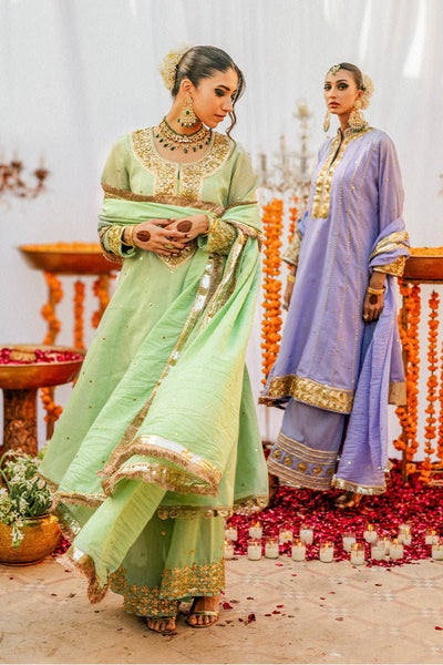 The Pink Tree Company | Gota Tikli | AARSI -  The Pink Tree Company Formal - Original Designer Dress - House of Maryam