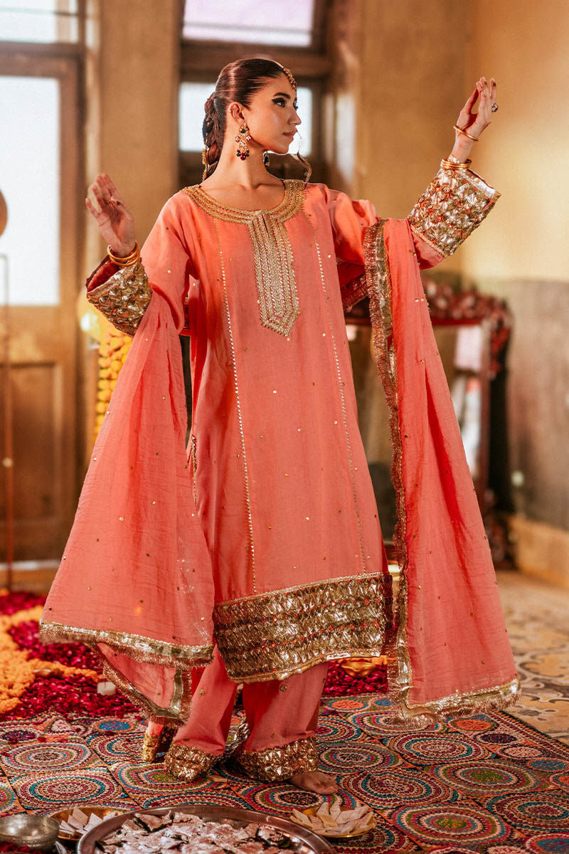 The Pink Tree Company | Gota Tikli | CHAMPA KALI by Designer The Pink Tree Company - House of Maryam - Pakistani Designer Ethnic Wear in {{ shop.shopifyCountryName }}