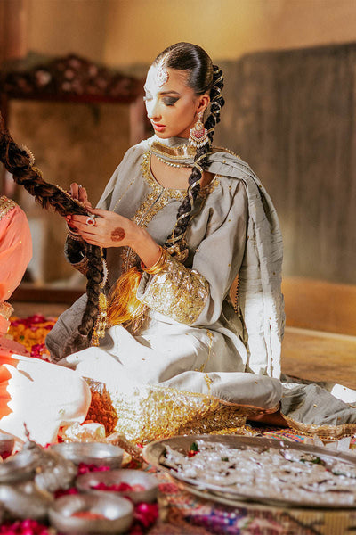 The Pink Tree Company | Gota Tikli | KARAN PHOOL -  The Pink Tree Company Formal - Original Designer Dress - House of Maryam