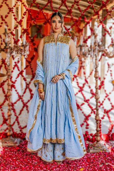 The Pink Tree Company | Gota Tikli | GULLU BAND -  The Pink Tree Company Formal - Original Designer Dress - House of Maryam