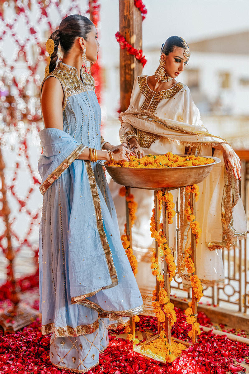 The Pink Tree Company | Gota Tikli | GULLU BAND -  The Pink Tree Company Formal - Original Designer Dress - House of Maryam
