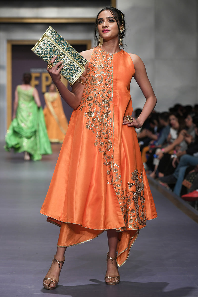 The Pink Tree Company | Wedding Wear | TANGERINE PHOENIX -  The Pink Tree Company Formal - Original Designer Dress - House of Maryam