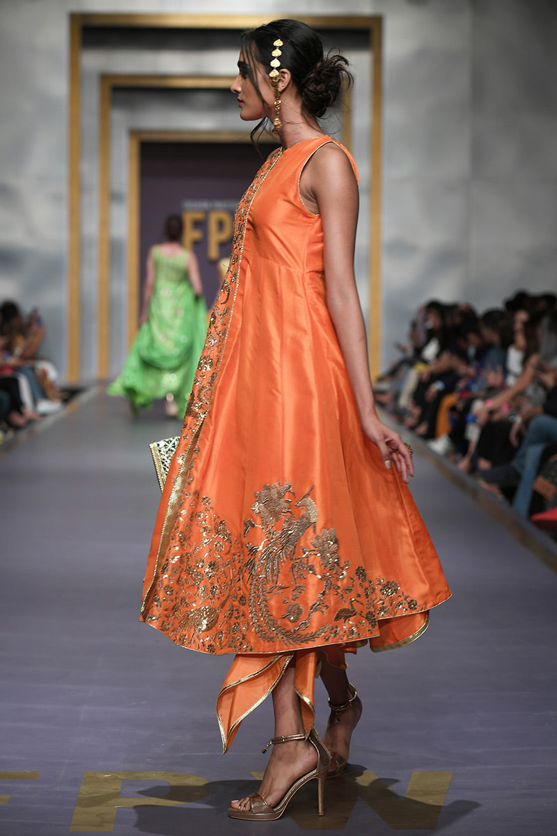The Pink Tree Company | Wedding Wear | TANGERINE PHOENIX -  The Pink Tree Company Formal - Original Designer Dress - House of Maryam
