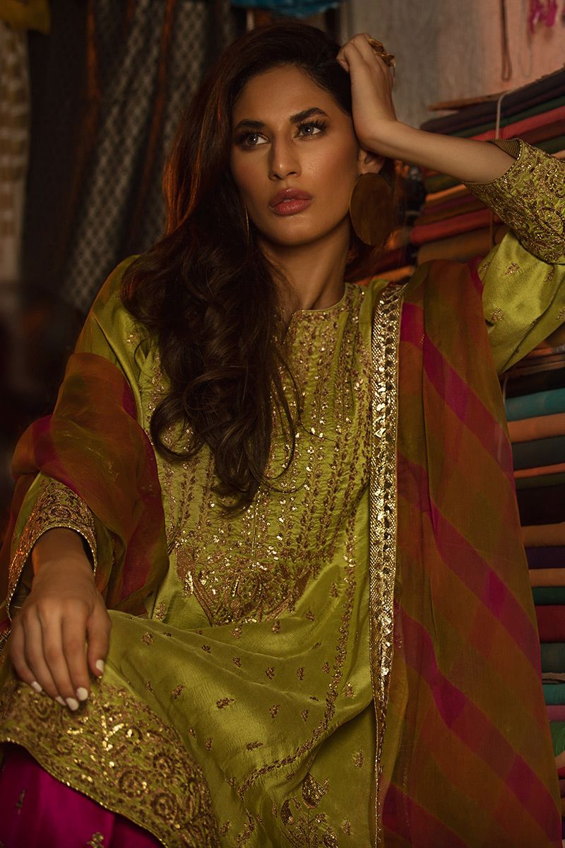 The Pink Tree Company | Wedding Wear | CITRUS PLEASURE by Designer The Pink Tree Company - House of Maryam - Pakistani Designer Ethnic Wear in {{ shop.shopifyCountryName }}