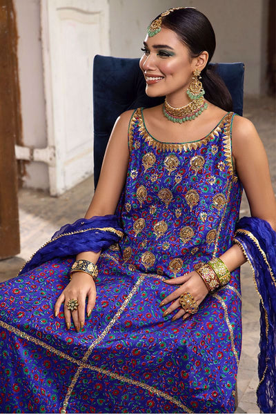 The Pink Tree Company | Wedding Wear | COBALT BLUE -  The Pink Tree Company Formal - Original Designer Dress - House of Maryam
