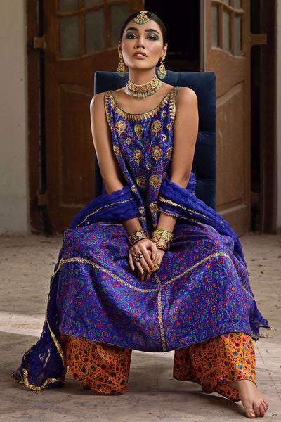 The Pink Tree Company | Wedding Wear | COBALT BLUE -  The Pink Tree Company Formal - Original Designer Dress - House of Maryam