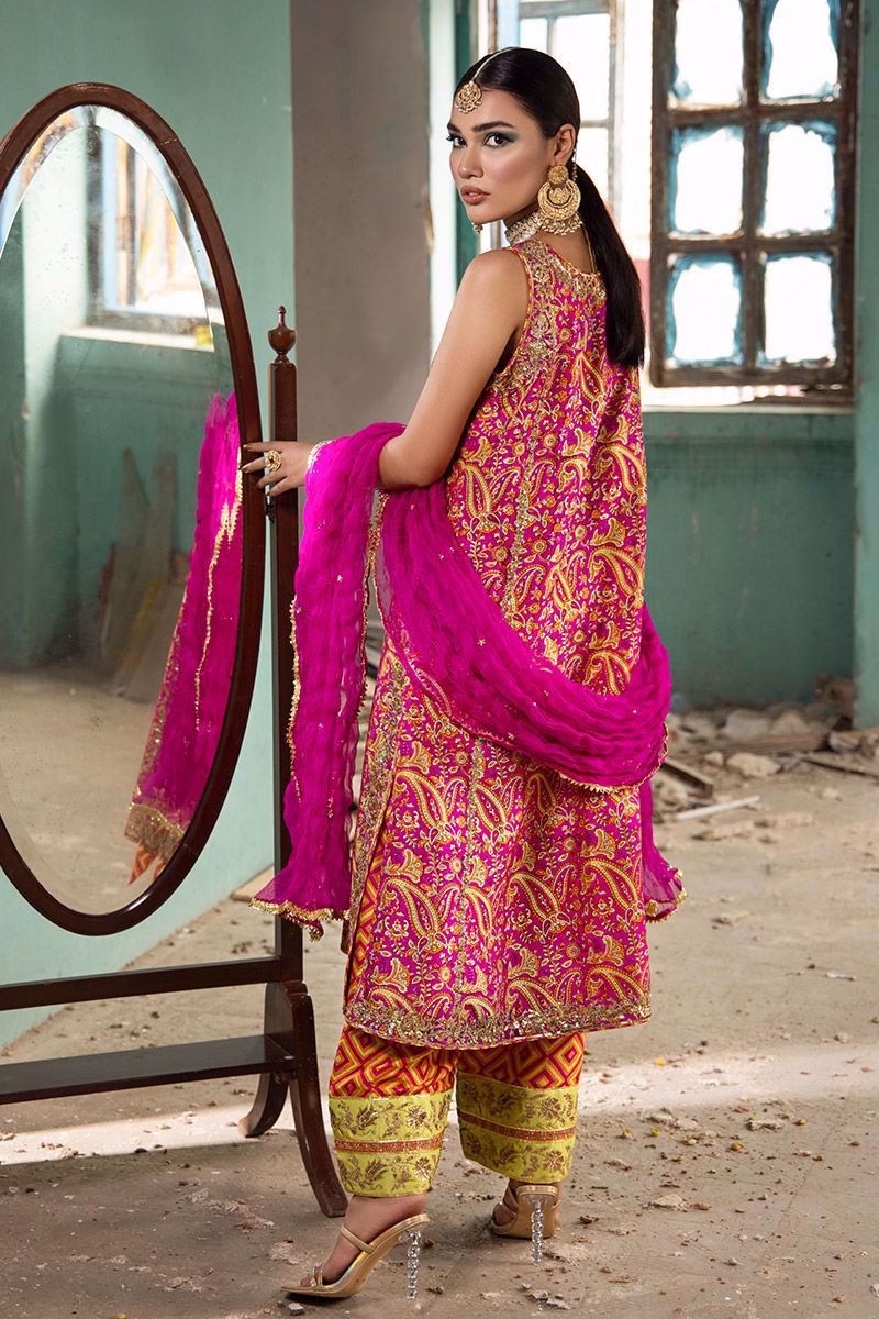 The Pink Tree Company | Wedding Wear | PERIDOT IN PINK by Designer The Pink Tree Company - House of Maryam - Pakistani Designer Ethnic Wear in {{ shop.shopifyCountryName }}