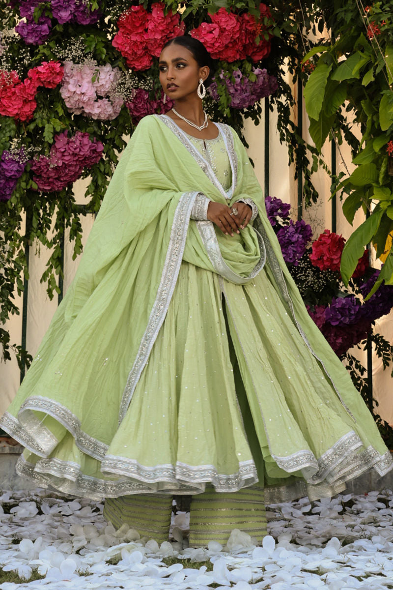 The Pink Tree Company | Wedding Wear | LEAFY BLUSH by Designer The Pink Tree Company - House of Maryam - Pakistani Designer Ethnic Wear in {{ shop.shopifyCountryName }}