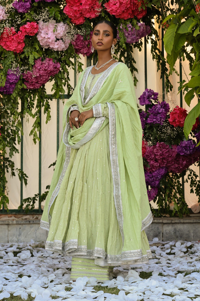 The Pink Tree Company | Wedding Wear | LEAFY BLUSH by Designer The Pink Tree Company - House of Maryam - Pakistani Designer Ethnic Wear in {{ shop.shopifyCountryName }}