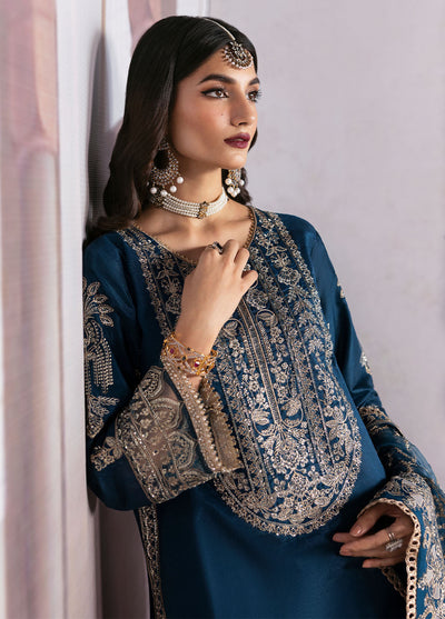 Sahane | There She Glows  | TSG-04 Azure - There She Glows -  Sahane Ladies Clothes - Original Designer Dress - House of Maryam