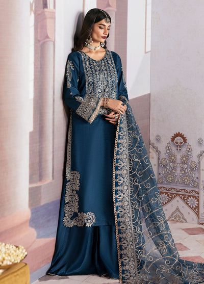 Sahane | There She Glows  | TSG-04 Azure - There She Glows -  Sahane Ladies Clothes - Original Designer Dress - House of Maryam