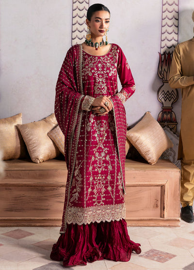 Sahane | There She Glows  | TSG-07 Merlot -  Sahane Ladies Clothes - Original Designer Dress - House of Maryam